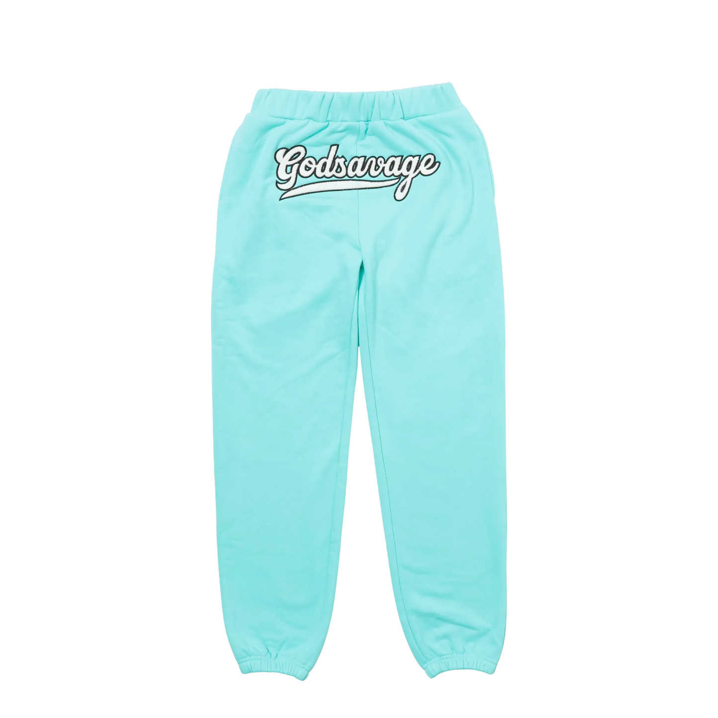WAVY LOGO SWEATPANTS - MINT