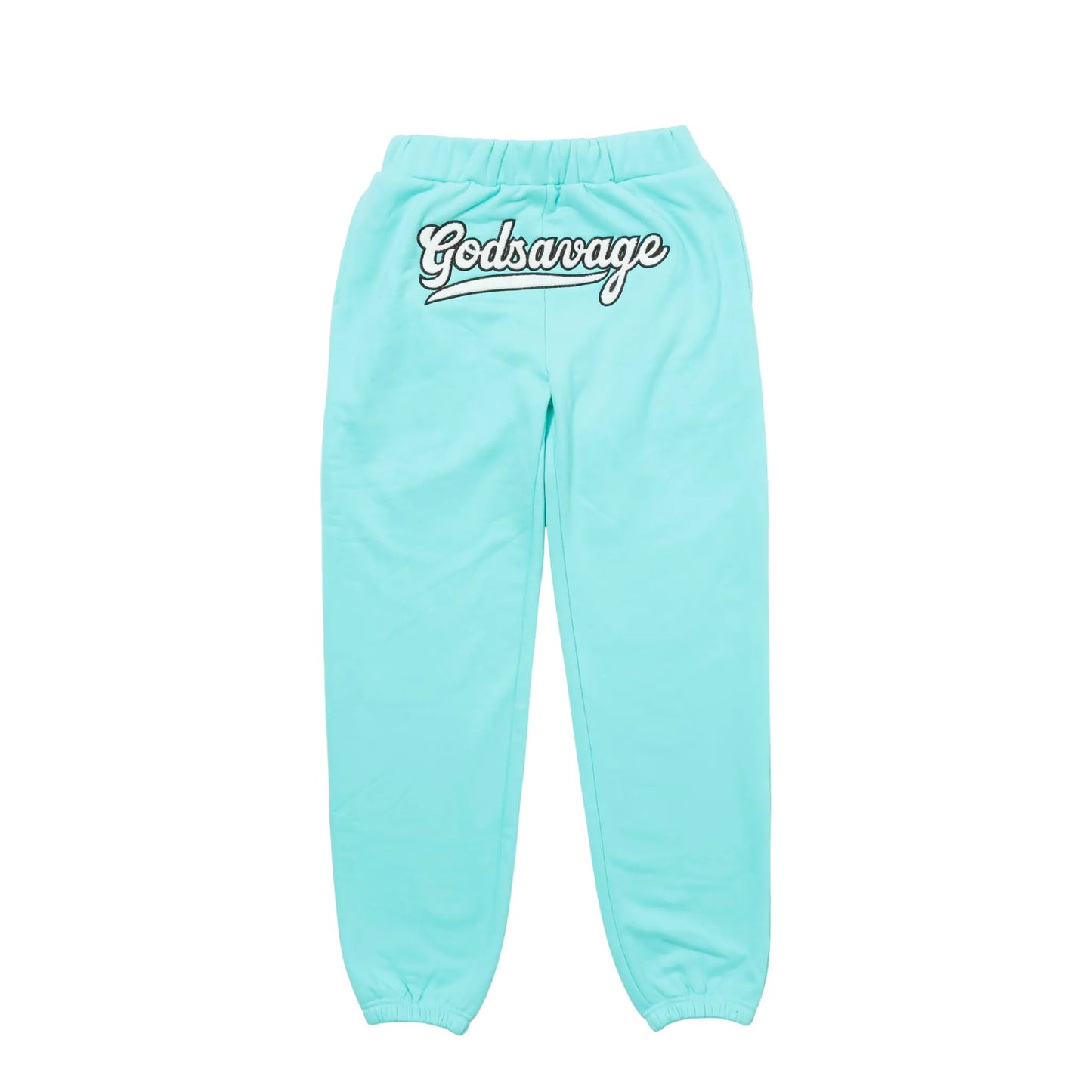 WAVY LOGO SWEATPANTS - MINT