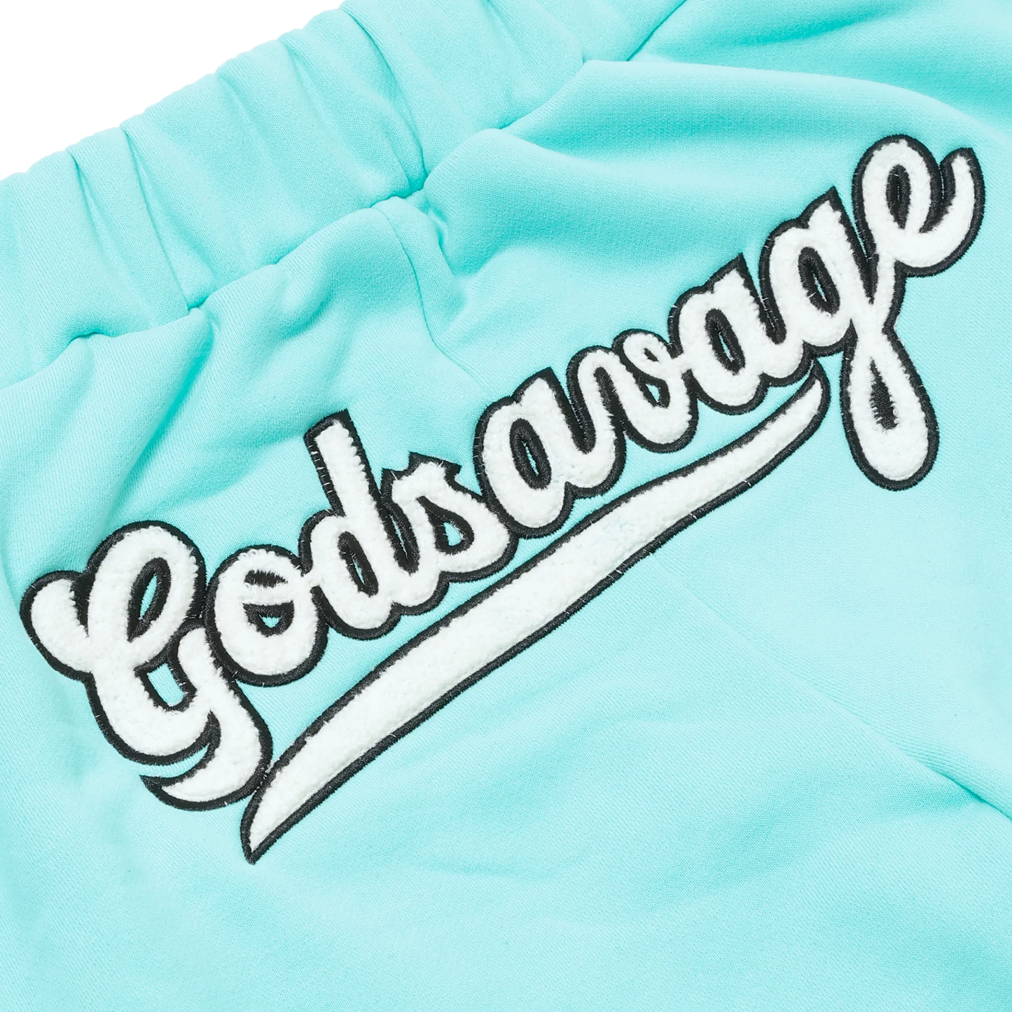 WAVY LOGO SWEATPANTS - MINT