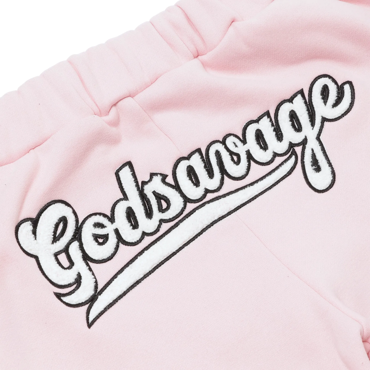 WAVY LOGO SWEATPANTS - PINK