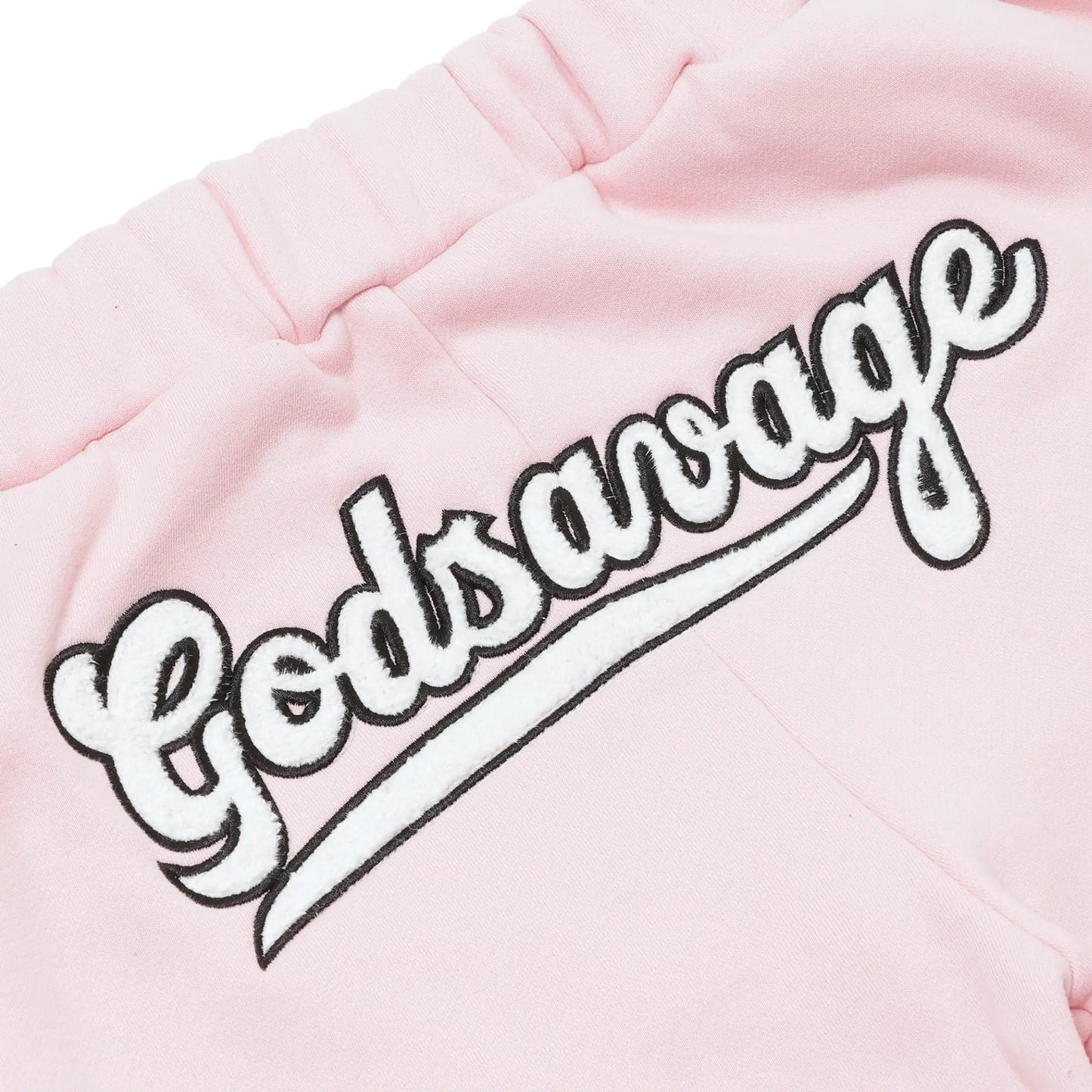 WAVY LOGO SWEATPANTS - PINK