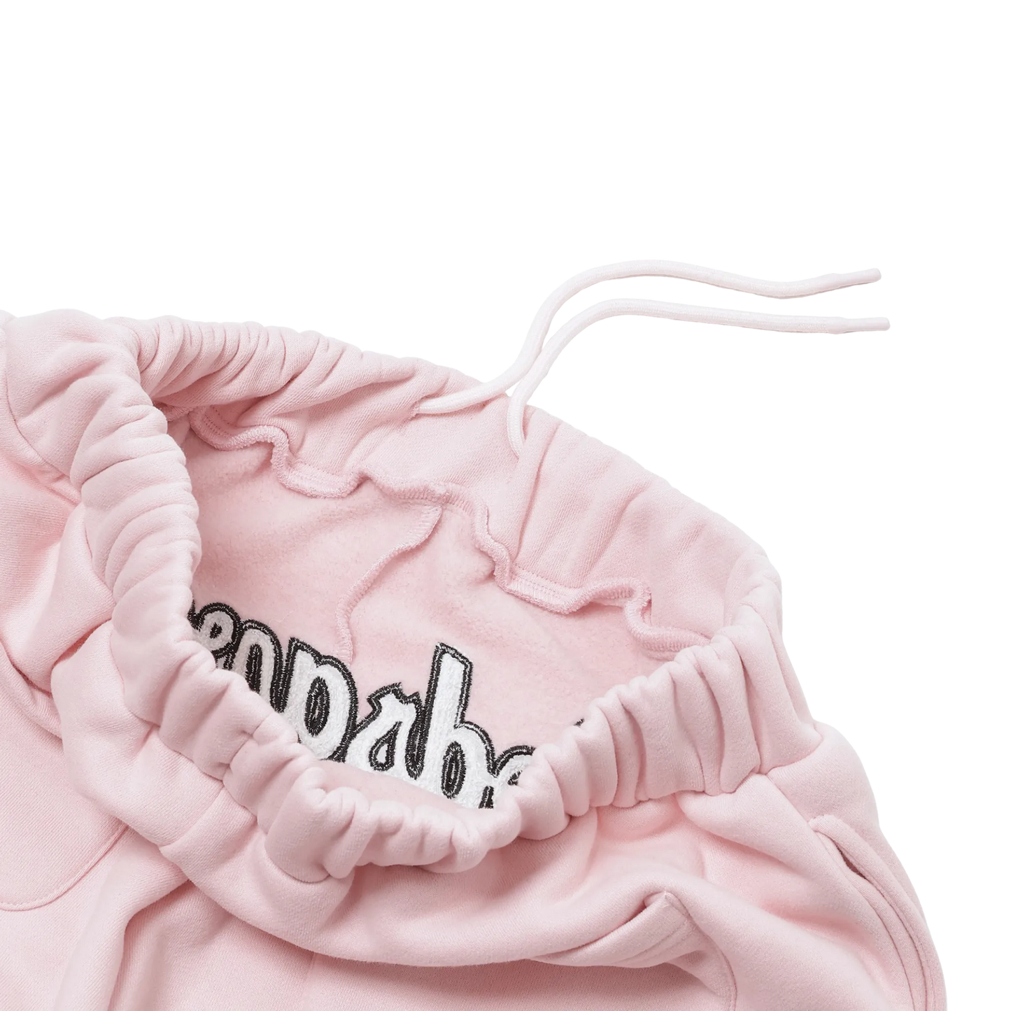 WAVY LOGO SWEATPANTS - PINK